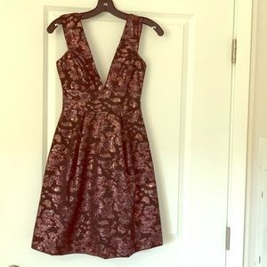 Nicole Miller jacquard cocktail dress, size 0